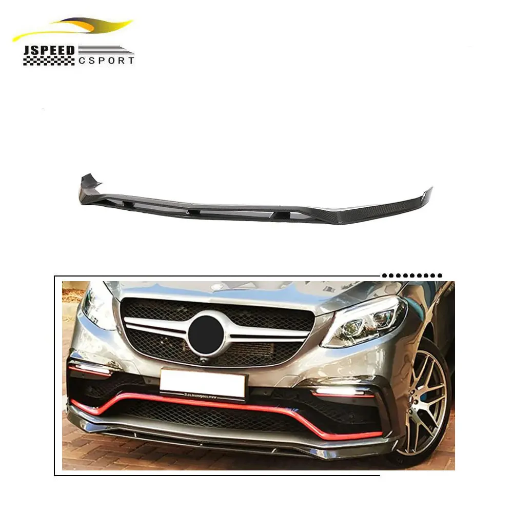 

Suitable for Carbon fiber C292 front bumper lip, Mercedes-Benz GLE Class GLE63 AMG 2015-2018