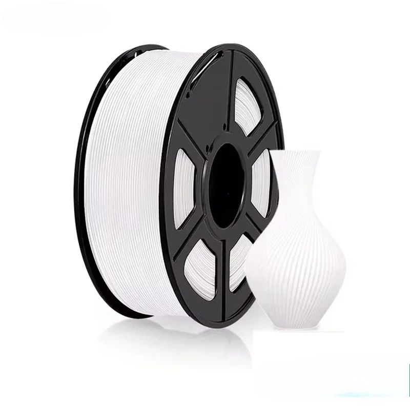 

3D Printing Material Black White Gray Red Blue Green Filaments PETG 3D Printer Filament 1.75mm 1KG(2.2lbs) Spool High Toughness