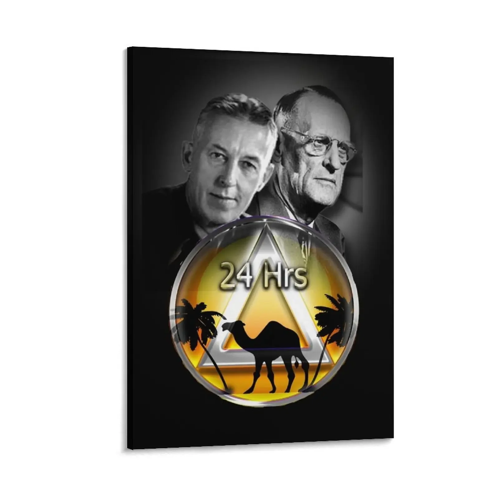 

Bill W and Doctor Bob Canvas Painting Bedroom deco living room decoration anime decoration