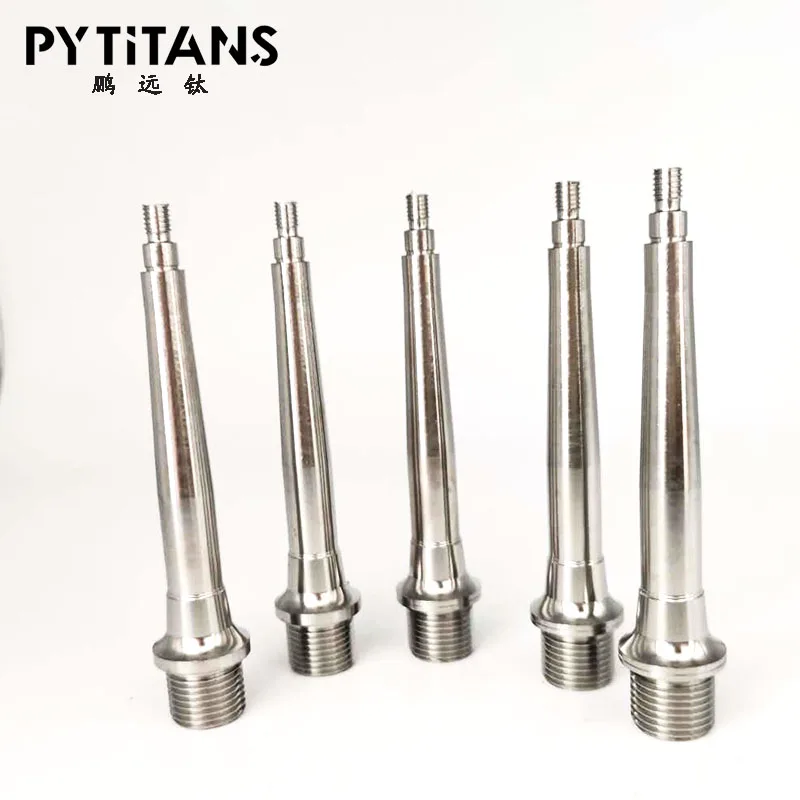 Gr5 Titanium 93mm CNC part bicycle pedal axle Titanium Pedal Part Atlas Axle Kit by PYTITANS