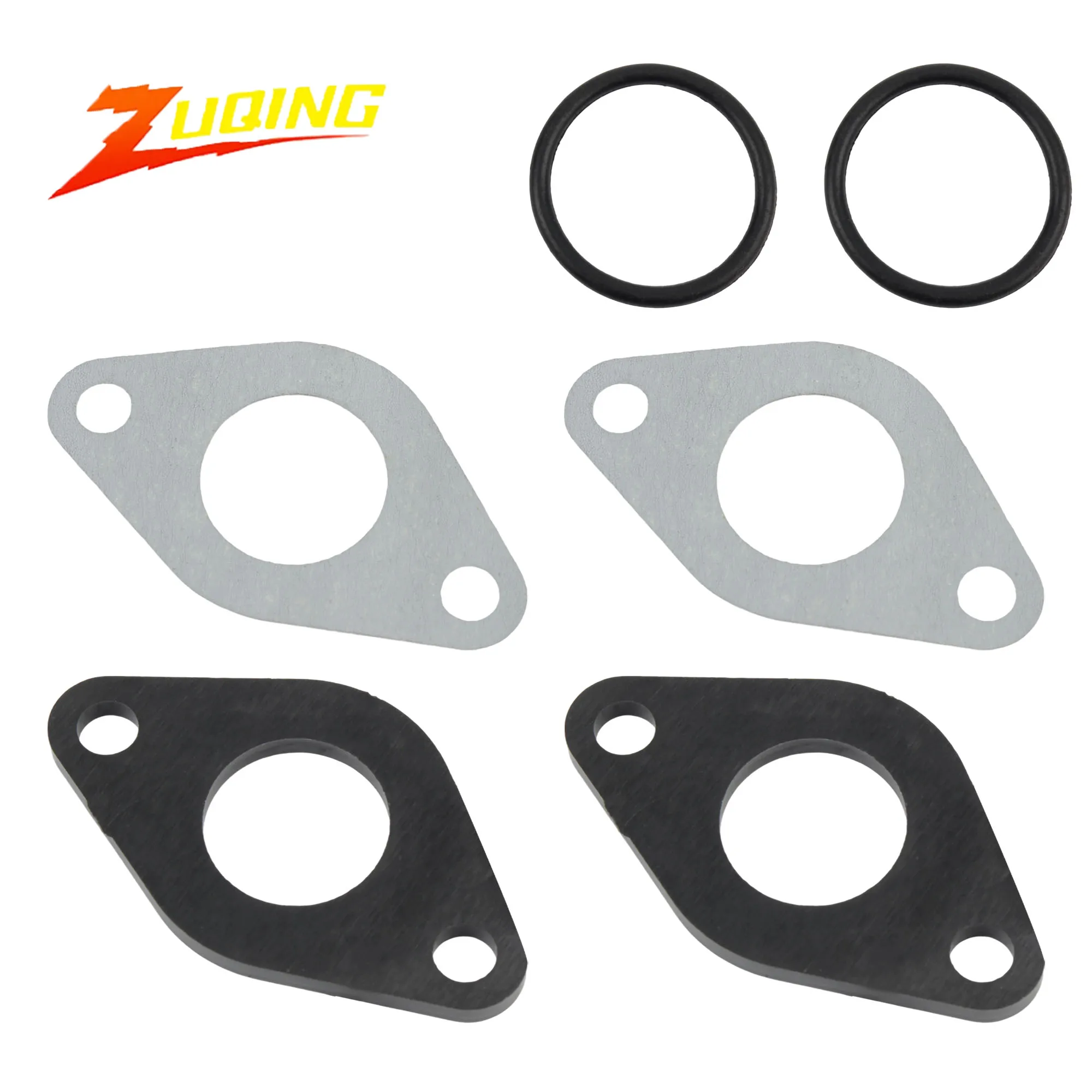 Motorrad Vergaser Ansaugkrümmer Spacer Dichtung 20mm Für Glixal GY6 50cc-110cc 4 Takt Roller Moped ATV Ersatzteile