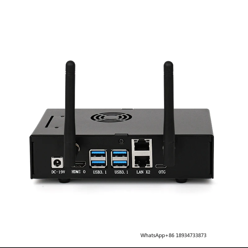 Jetson Orin NX Super 16GB 157 TOPS Embedded AI Box AI Vision Development Board with Dual Network Ports Linux OS for Core