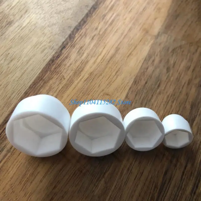 

A2BF Pack Of 10 Plastic Dome Nut Shield Caps Safety Cover For Bolts