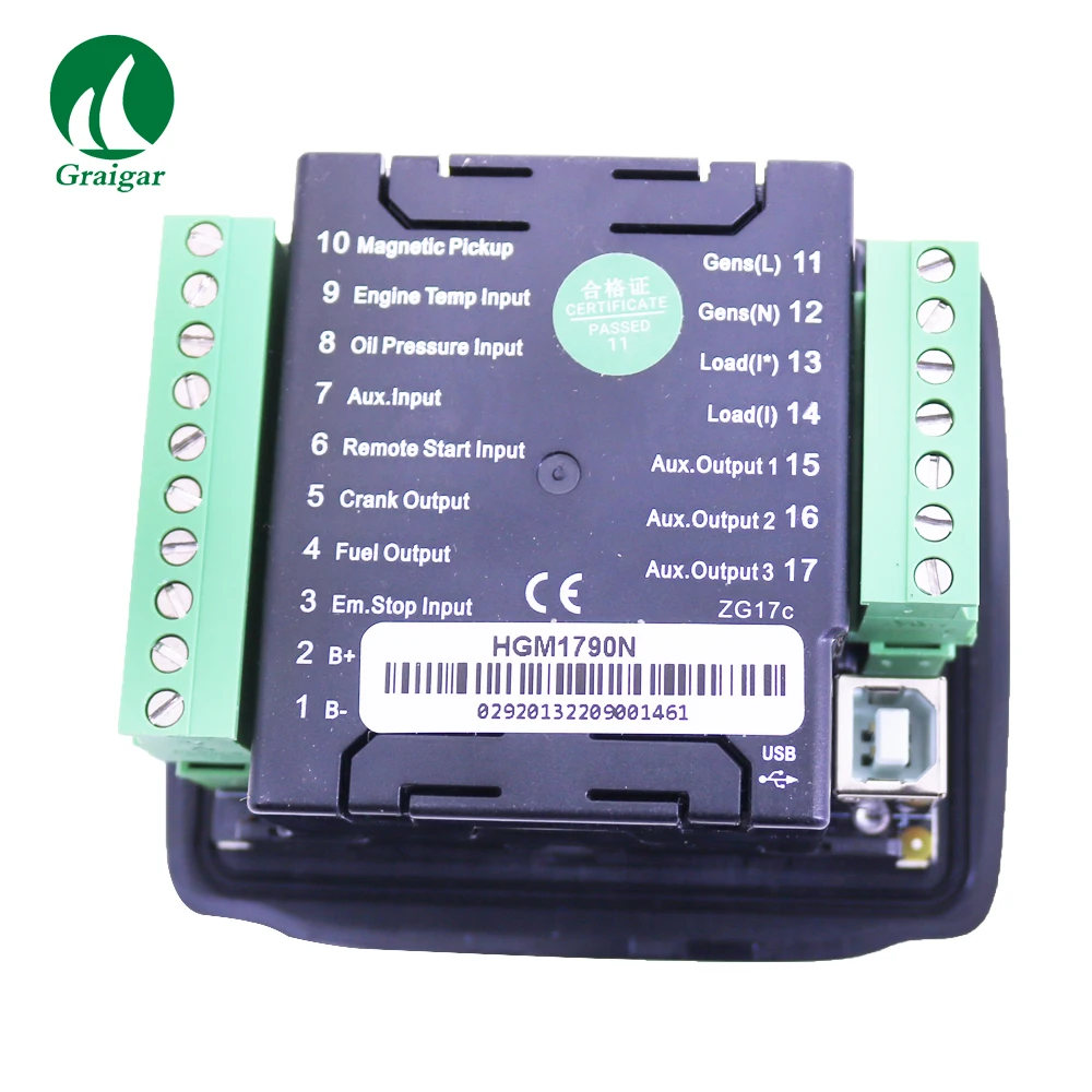 Smartgen HGM1790N Auto Start Control Panel Generator Controller