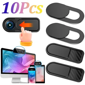 10-1 adet Webcam kapak telefon bilgisayar Lenes kamera kapak için IPad Tablet Web dizüstü Pc kamera cep telefonu lens gizlilik Sticker