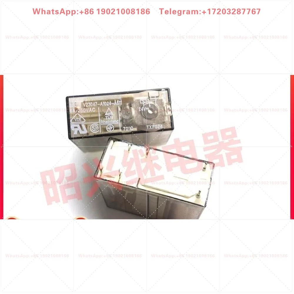 Nuevo Relé de Seguridad Original SR2M V23047-A1024-A511 24VDC6 Pin 8A