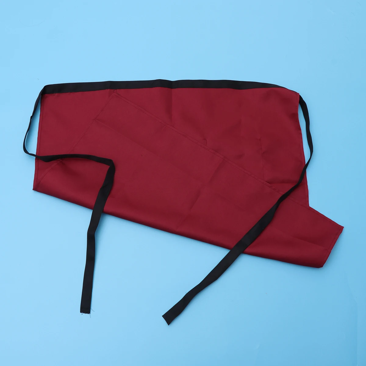 

Half Apron Commercial Kitchen Short Hanging Neck Unisex Chef Waiter Cafe Pocket