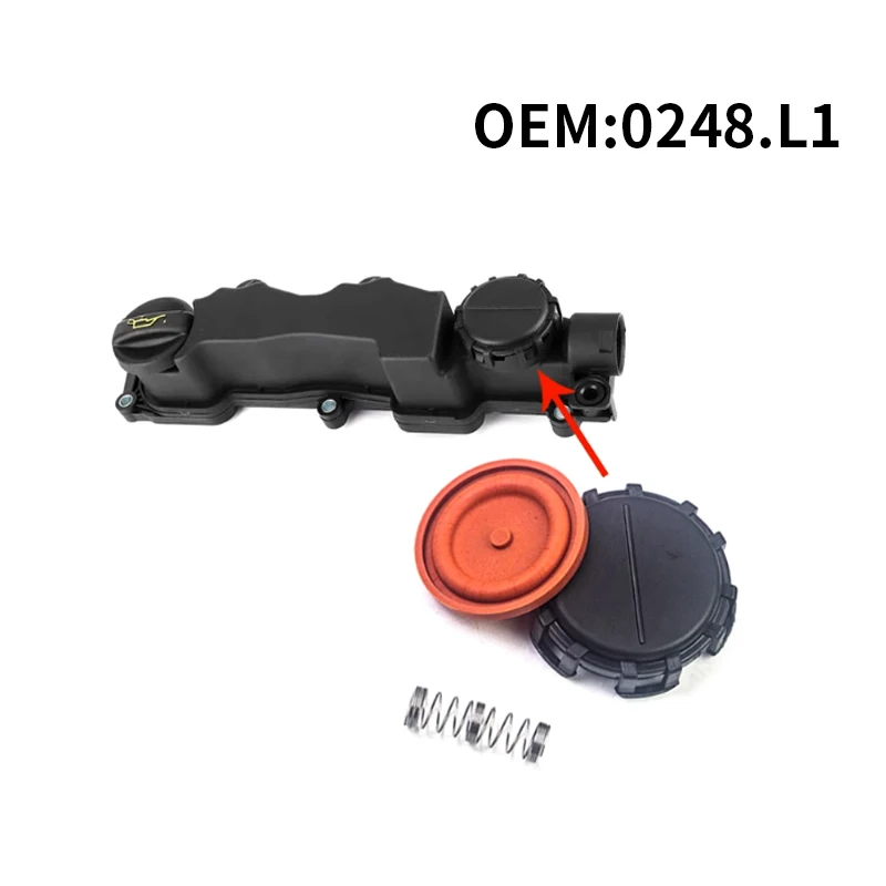 0248L1 Valve chamber cover Fit for Peugeot 206 307 308 407 for Citroen C2 C3 C4 C5 9651815680 31259241 30711484 1479837