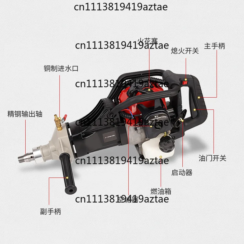 Portable Hydraulic Rock Drilling Device For Engineering Stone Hole Drilling And Hole Expanding