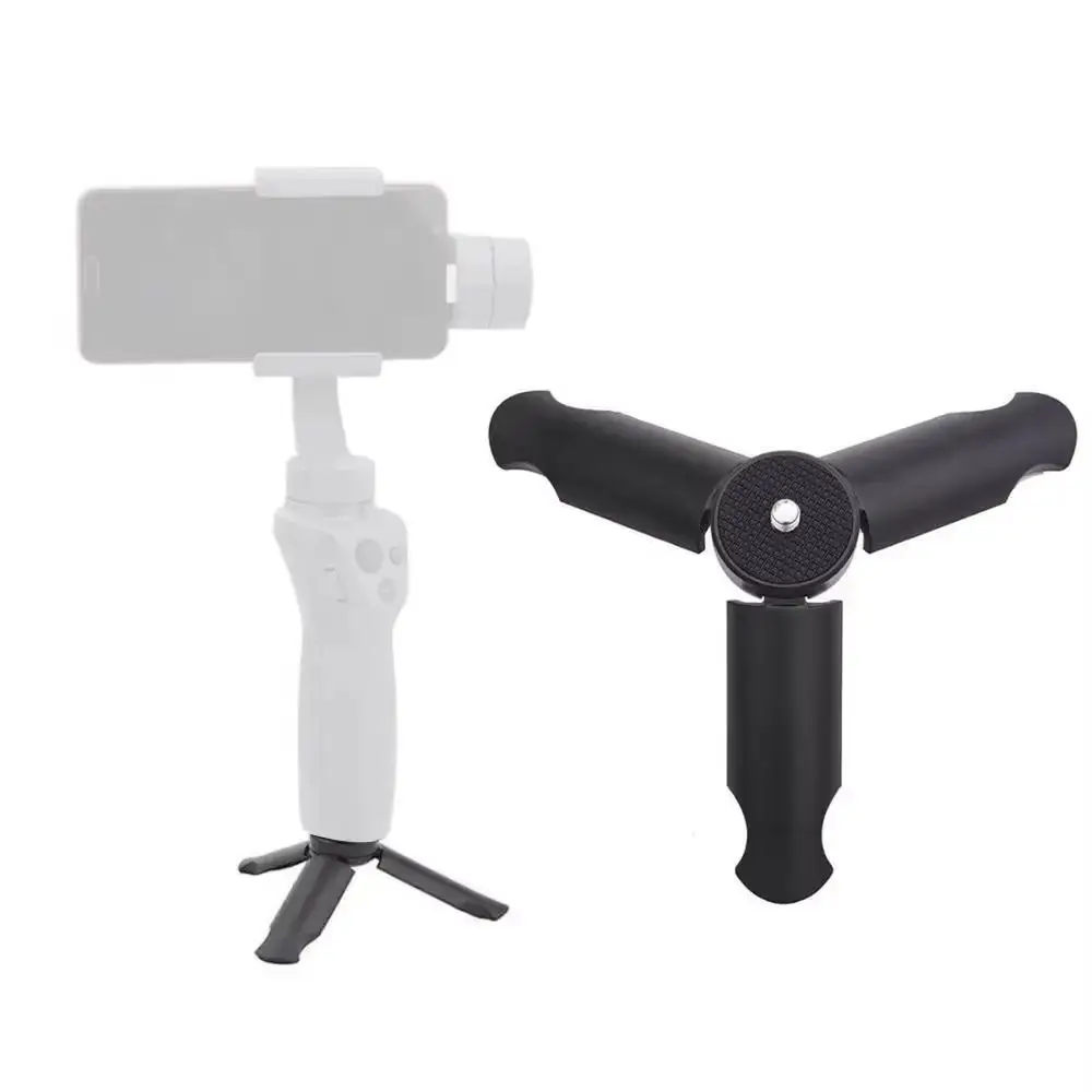1Pcs With 1/4'' Screw Mini Tripod Handheld Portable Phone Stabilizer Holder Universal Phone Gimbal For Gopro Action Camera