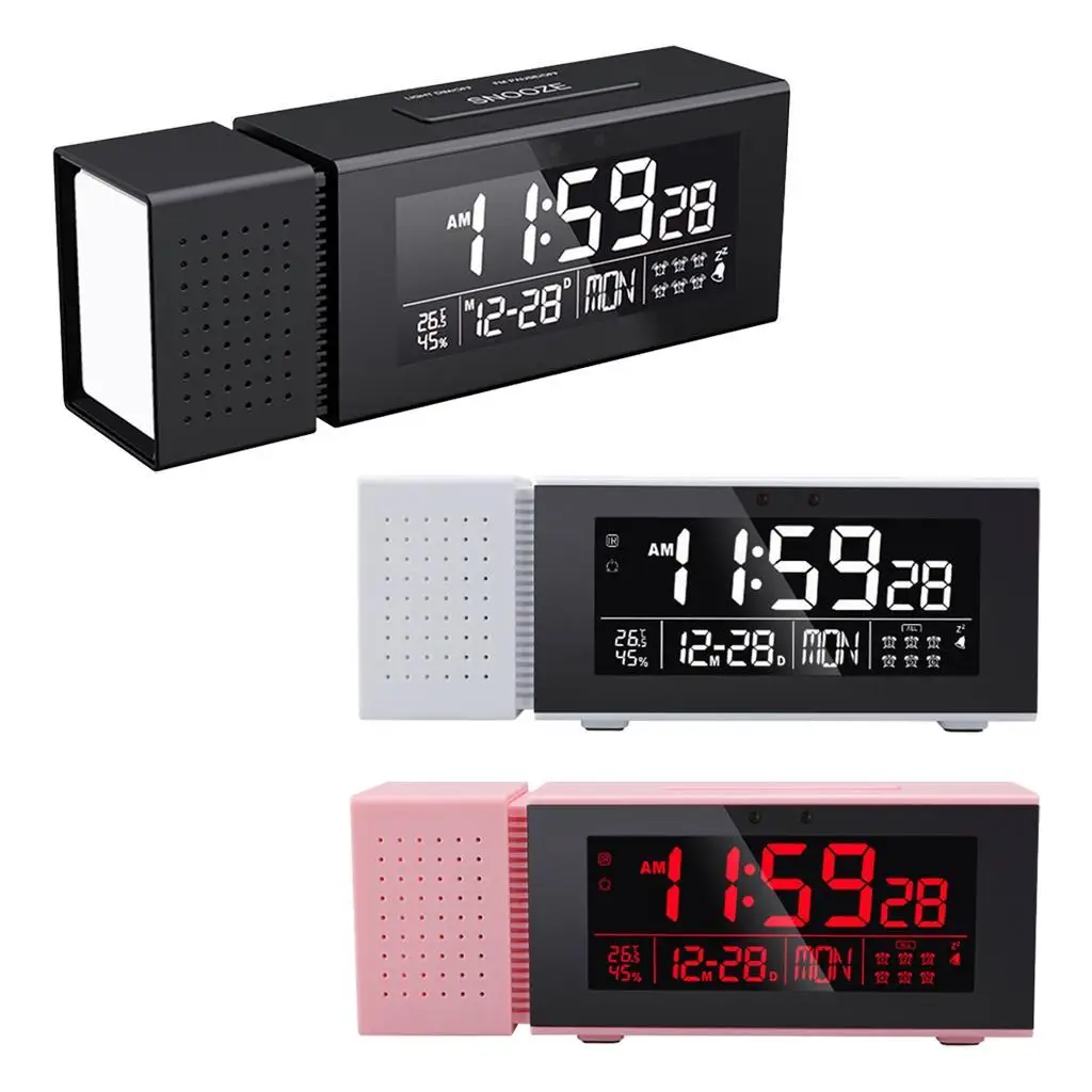 Radio, USB Charger, Snooze, Clear Readout Digital for Bedroom, Bedside Clock for Kids Adults