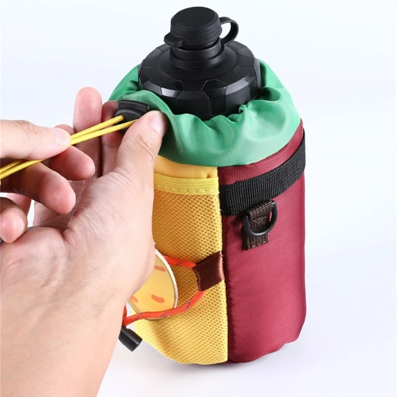 

Light Weight Cycling Water Bottle Carriers Pouches Road Bike Cup Holder Stem Bag Front Insulated Stem Bag Easy to Install