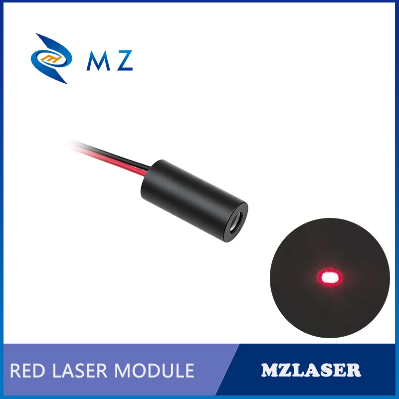 

Compact Red Dot Laser Diode Module 660nm D8mm 0.5mW 1mW 5mW 10mW 3V High-Accuracy Industrial Grade for Woodworking Machinery