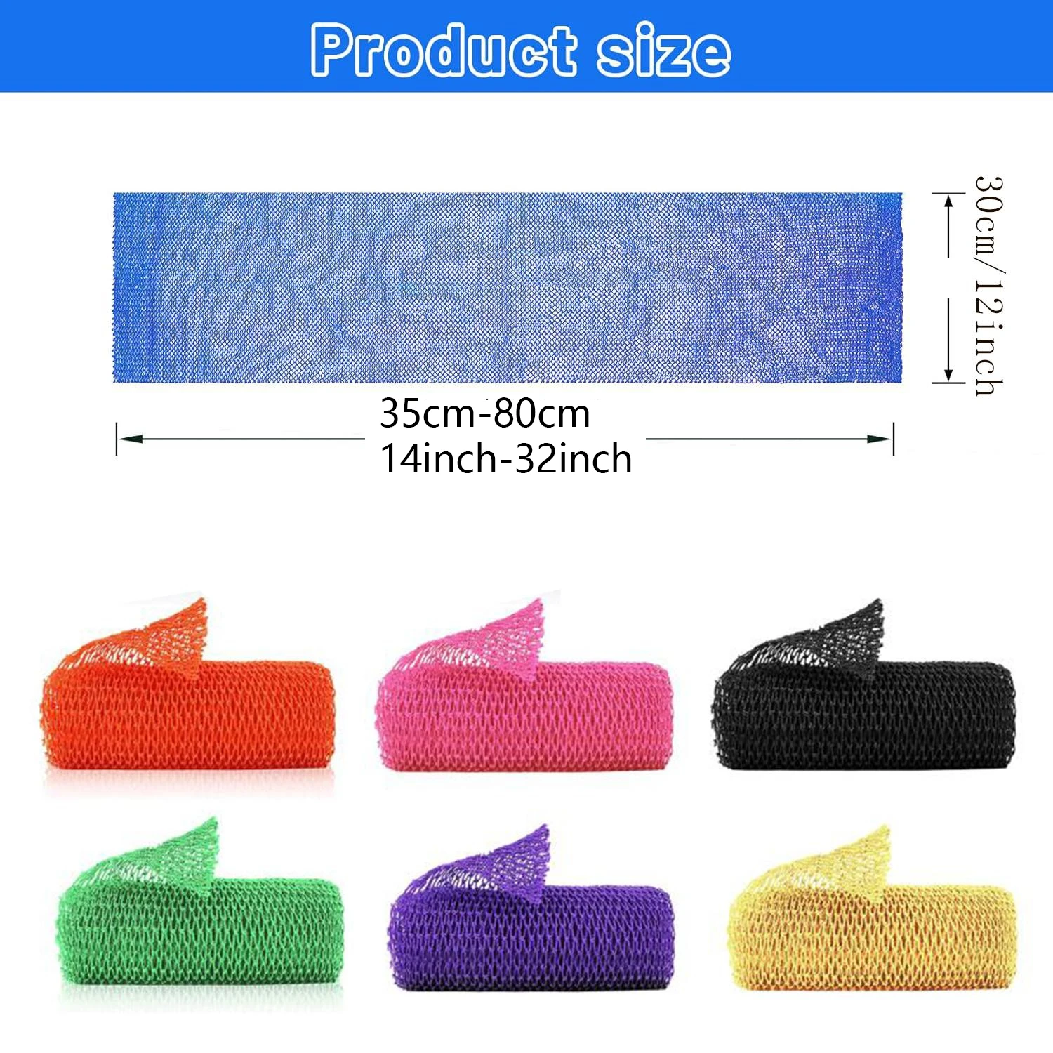 اسفنجة شبكية أفريقية للحمام والدش، تقشير عميق لطيف مع رغوة غنية مناسبة لجميع أنواع البشرة #5