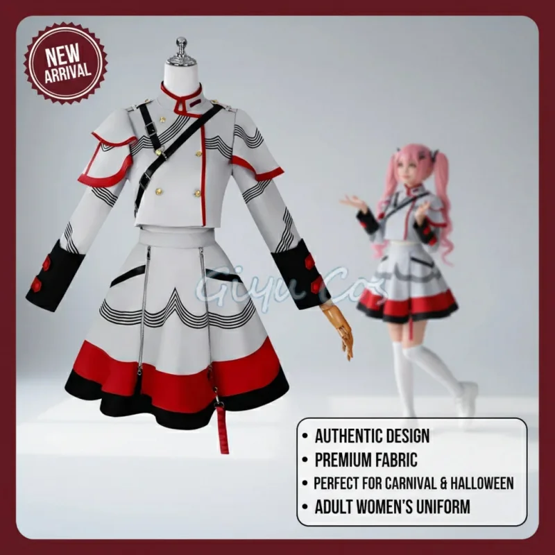 

☎TDA 2026 Rei Ayanami Cosplay Costume Asuka Langley Soryu Women School Uniform Dress Wig Hair Clips Halloween Loli☎