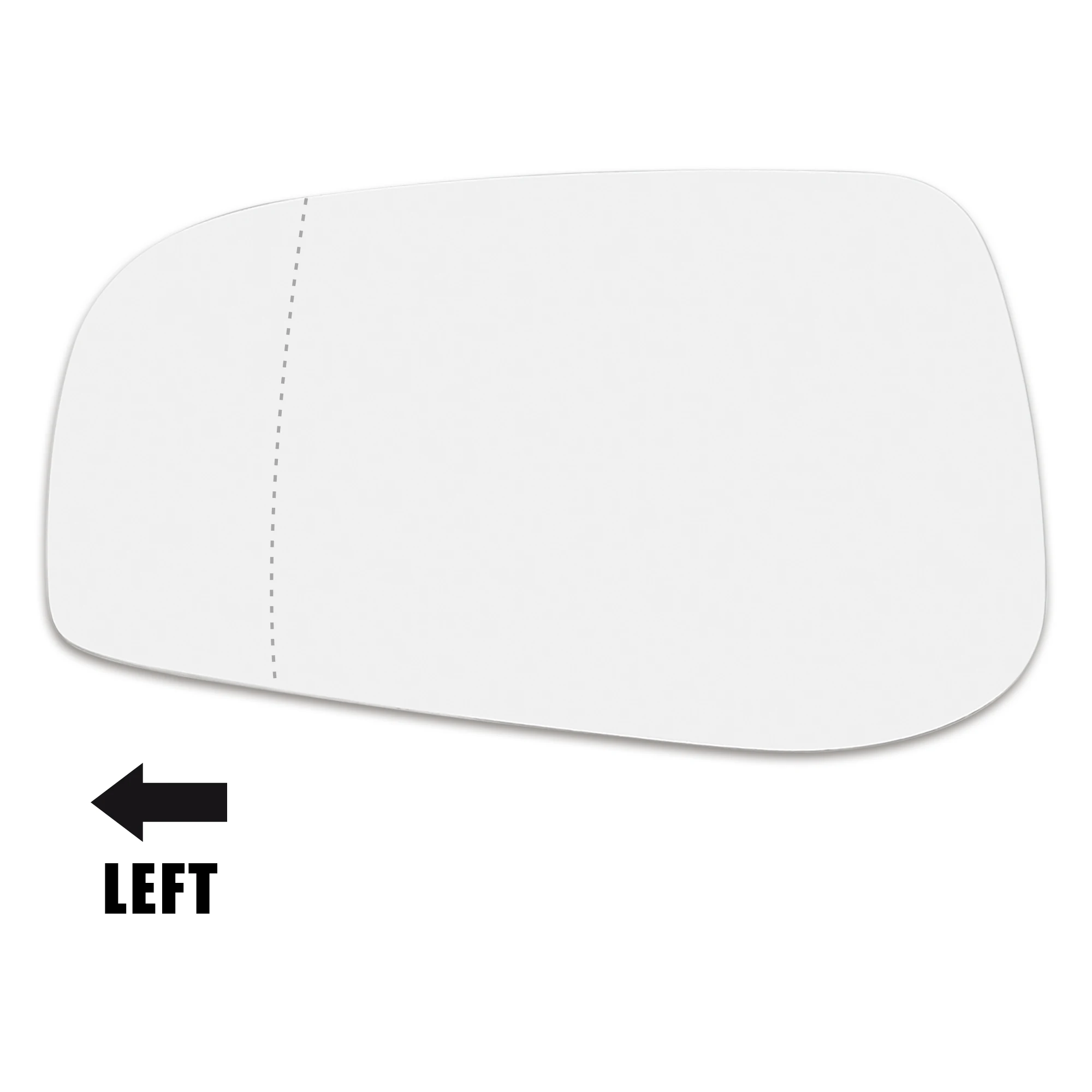 X Autohaux Auto Driver Left Right Side Rearview Mirror Glass With Adhesive For VOLVO S60 S80 V70 2004-2006 Car Accessories