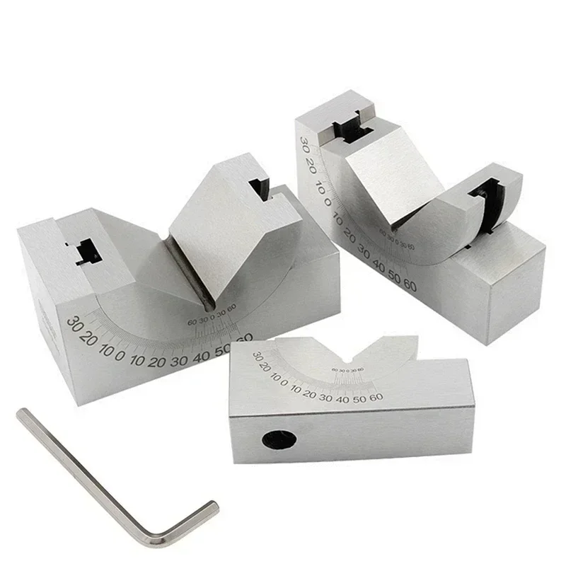 

AP25 AP30 AP46 Adjustable Angle Gauge V Block 0 To 90 Degree Adjustable Micro Gauges Measuring Tools for Grinder Milling Machine