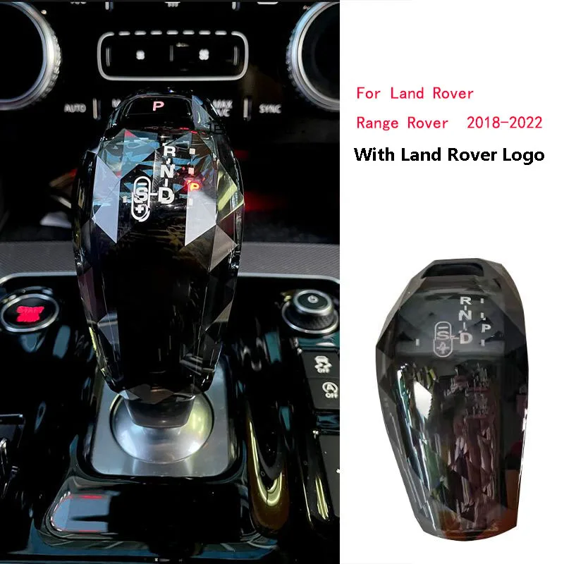 

Crystal Gear Shift Knob Cover Lever Stick Head Trim For Land Range Rover Sport Evoque Discovery Land Rover Defende Jaguar XEL