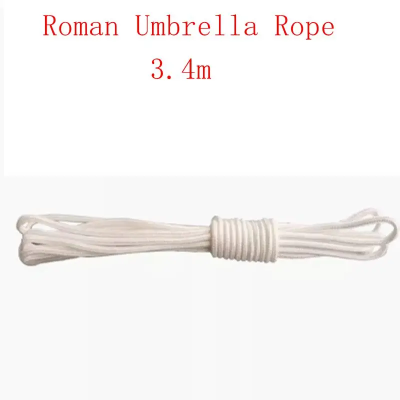 Outdoor sunshade replacement and maintenance Roman umbrella parts Umbrella rope 3.4M