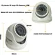 Surveillance Camera 2.8mm Wide Angle Metal Housing AHD 5mp 1080p Mini IR Dome Indoor Camera Security Monitor Suitable for CCTV