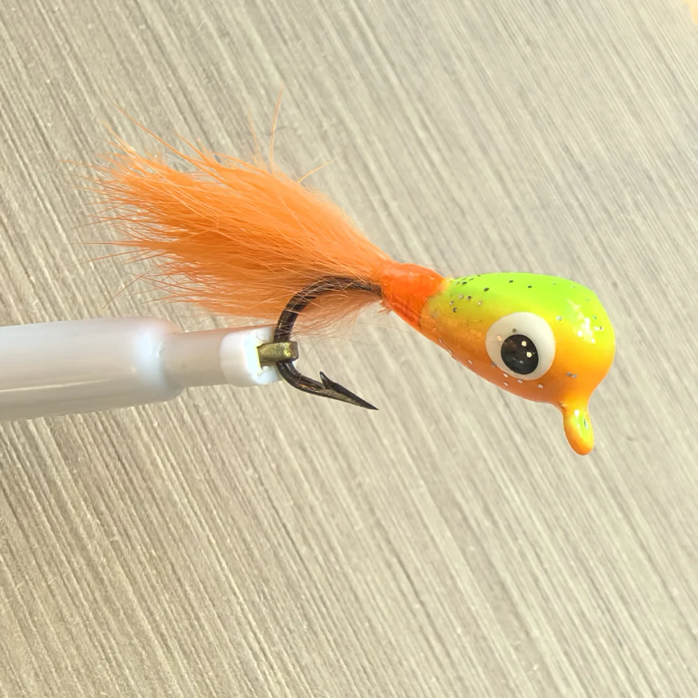 5 Stück Leuchtende Eisfischerköder für Zander und Barsch, UV-beständige Jigköpfe, Eisfischerzubehör für Crappie, Barsch, Panfisch und Hecht – Detail 8