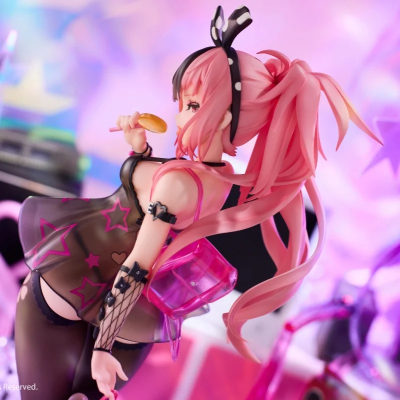 27cm 1/6 Digigirl Wysokie Obcasy i Lizak Króliczek Figurka Model Dekoracja Biurko Kolekcjonerska Zabawka