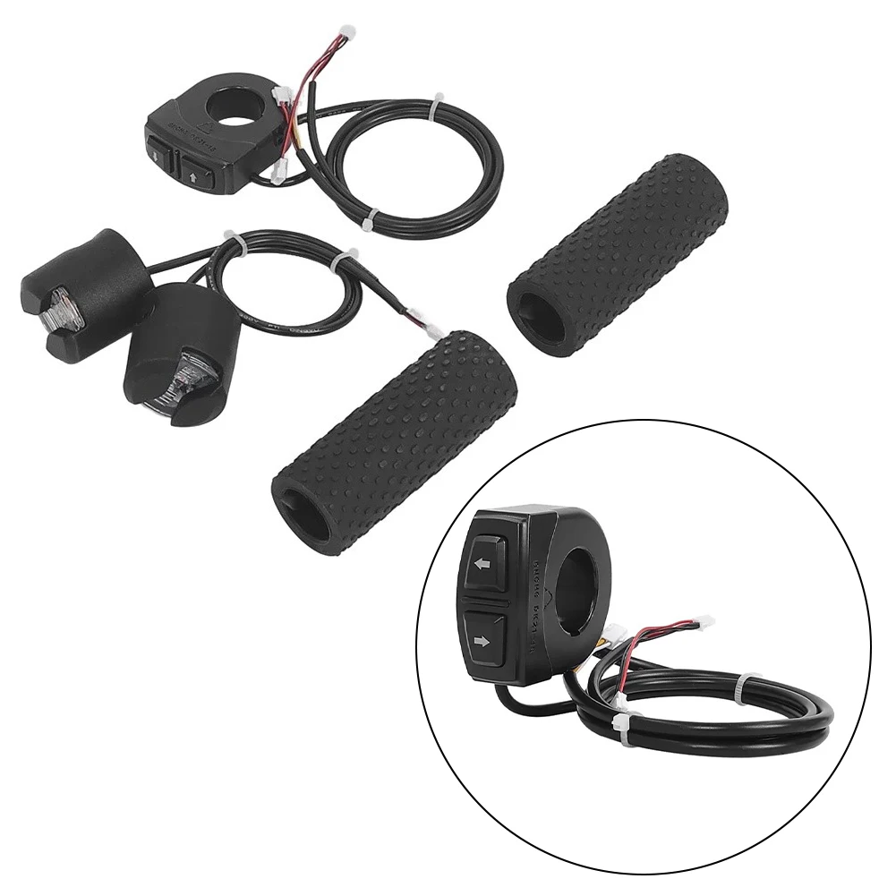 For Xiaomi For M365 For Ninebot Electric Scooter Handlebar Steering Kit 22mm Turn Signals Light Handle Bar Grip E-scooter Parts