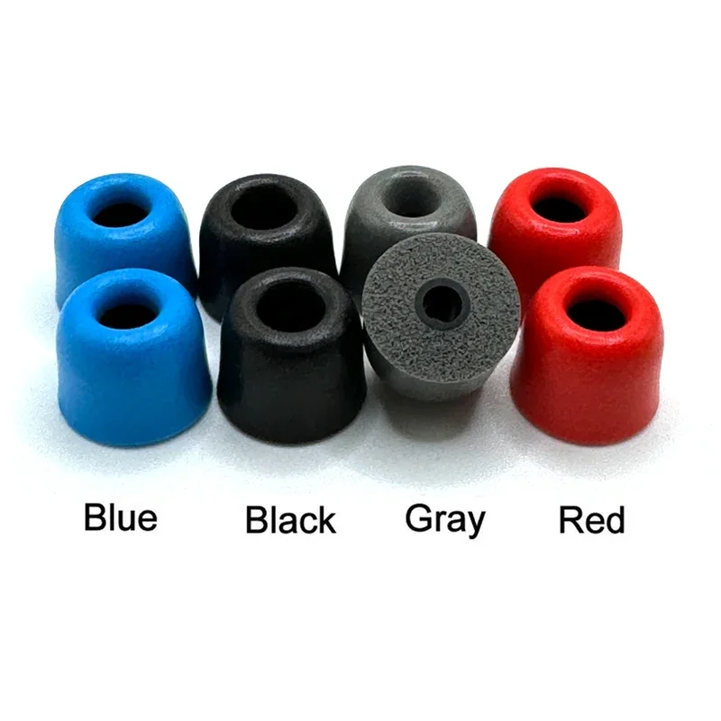 ANJIRUI 10Pair Memory Foam Tips T100 (L M S) 3.0mm Caliber Ear Pads Cotton For Shure Se112 SE210 Se215 Sponge Ear Cushion