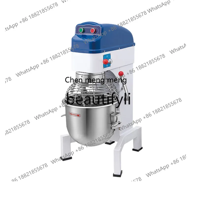 Z189 Commercial Food Mixer Large Capacity Dough Kneading Commercial Multifunctional Stainless Steel Dough Mixer