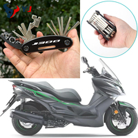 New Motorcycle Tool Portable Wrench Screwdriver Set For KAWASAKI J300 J 300 2019 16 in 1 Multi Repair Hex Tools Accessories