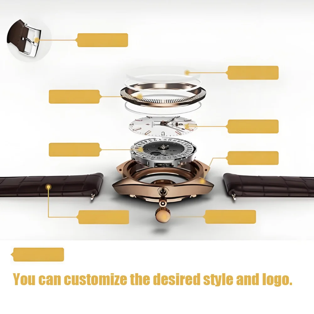 Tassa di personalizzazione dell'orologio professionale