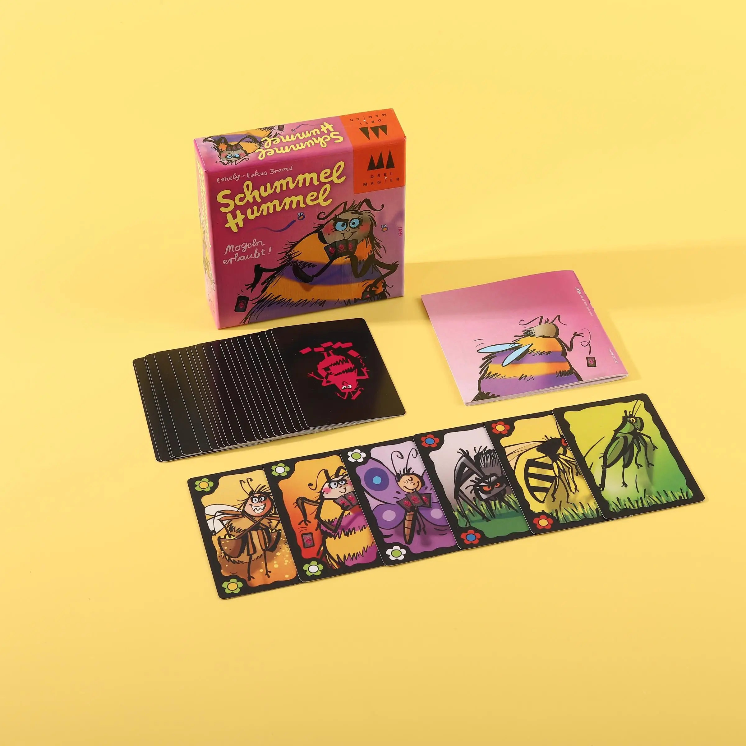 楽しい蜂のデセプションカードゲーム、戦略的トリック、必見のボードゲーム、3～5人用、25分の楽しみ、友達と遊ぶのに最適