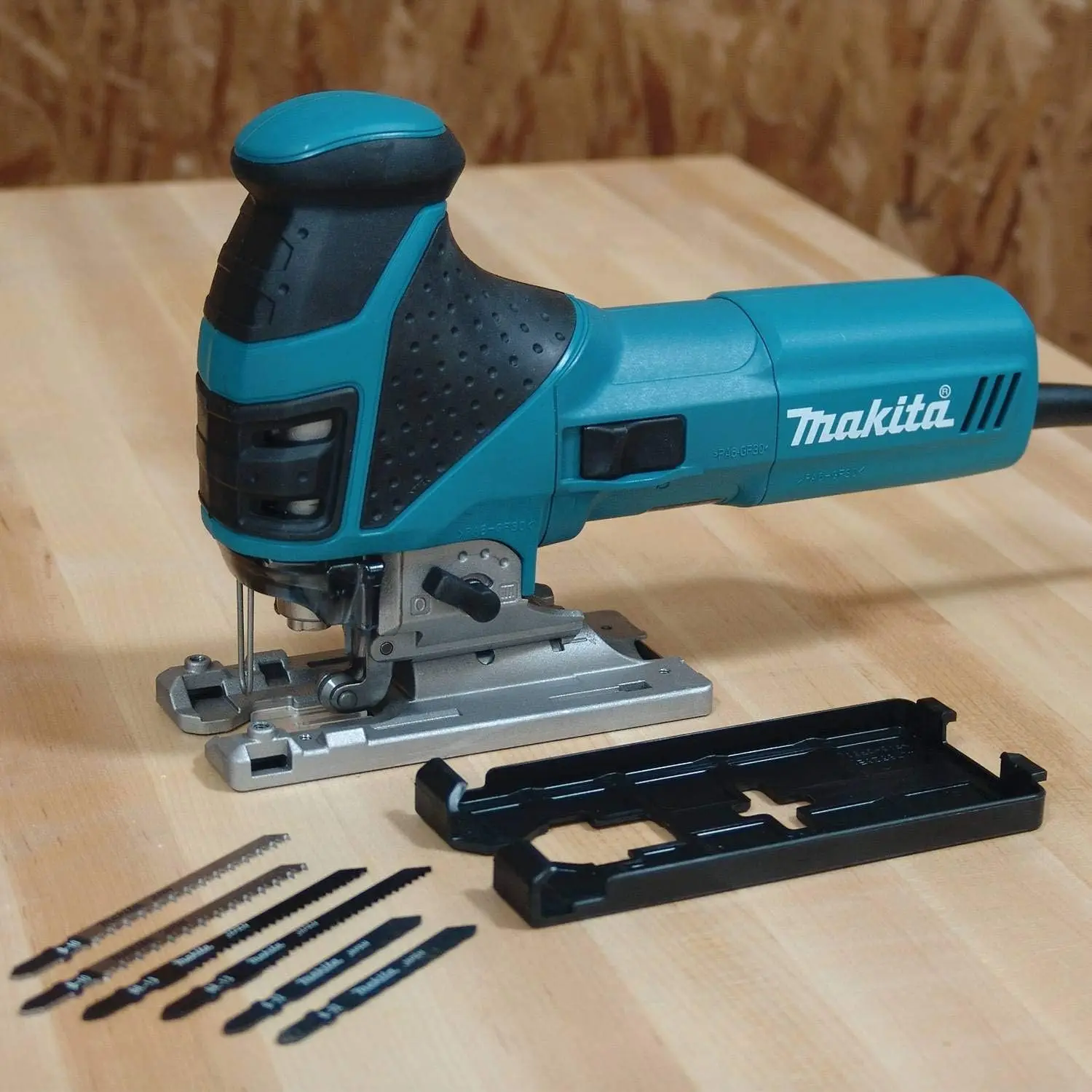 

Makita 4351FCT Barrel Grip Jig Saw, with "Tool-less" Blade Change