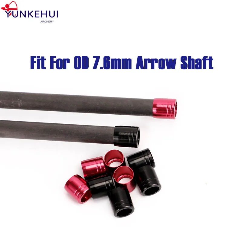 

20/50 шт. взрывозащищенное кольцо для стрельбы из лука ID 7,6 мм наружный диаметр 8,6/8,8 мм из алюминиевого сплава, кольцо для стрельбы из лука, охотничьи аксессуары