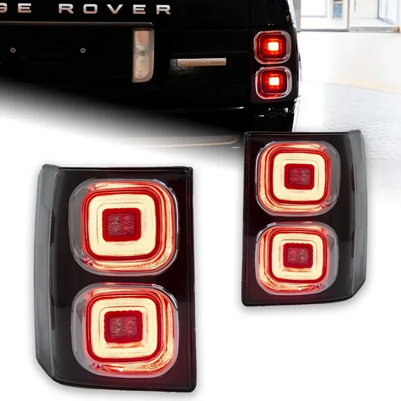 LED Tail Lights Fit For Land Rover Range Rover Vogue 2002 2003 2004 2005 2007 2008 2009 2010 2011 2012 L322 Rear Lamp Taillights