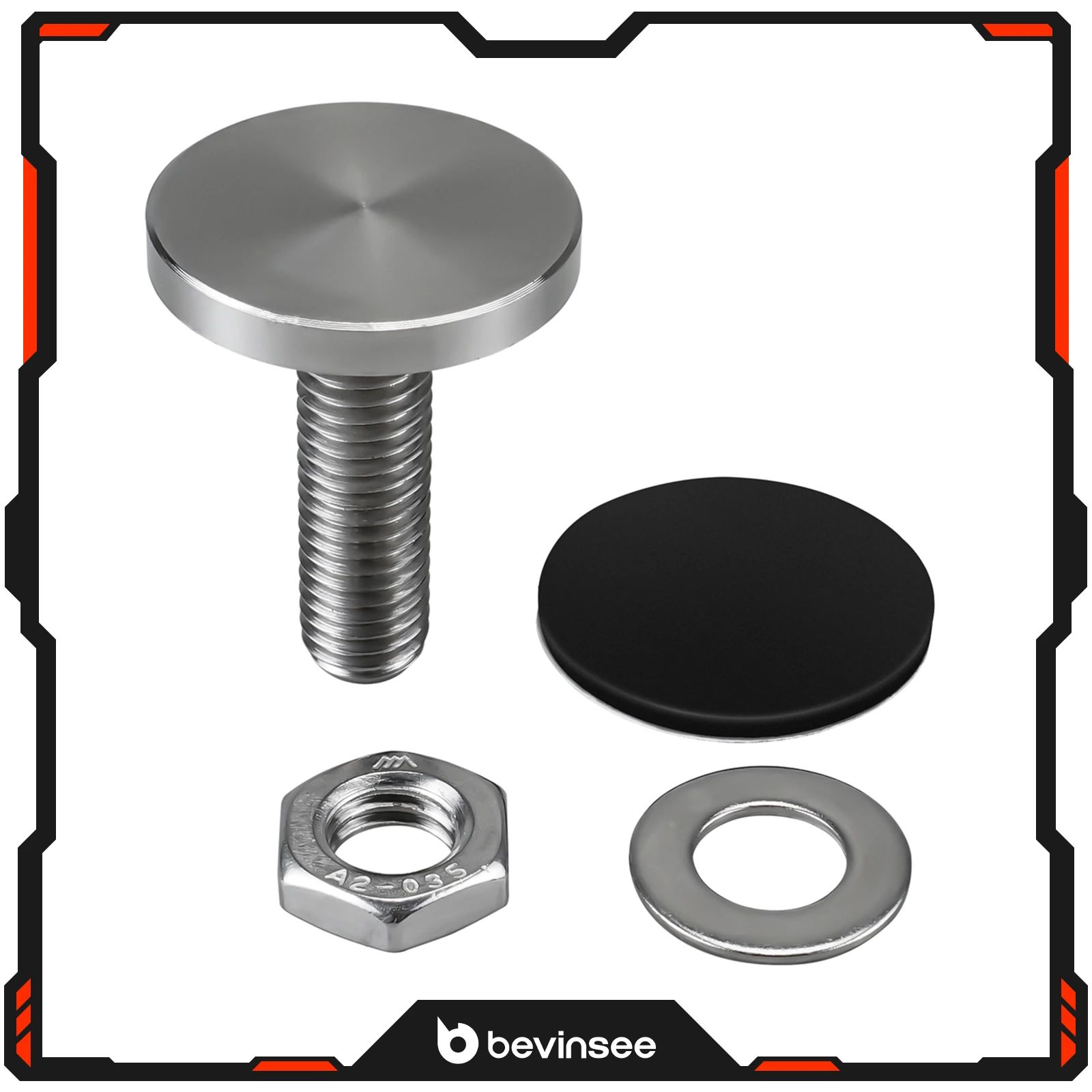 

BEVINSEE Short Clutch Stop for BMW E46 E39 E36 E30 Z3,E36 M3,E46 M3, only fit for Manual Transmission Models