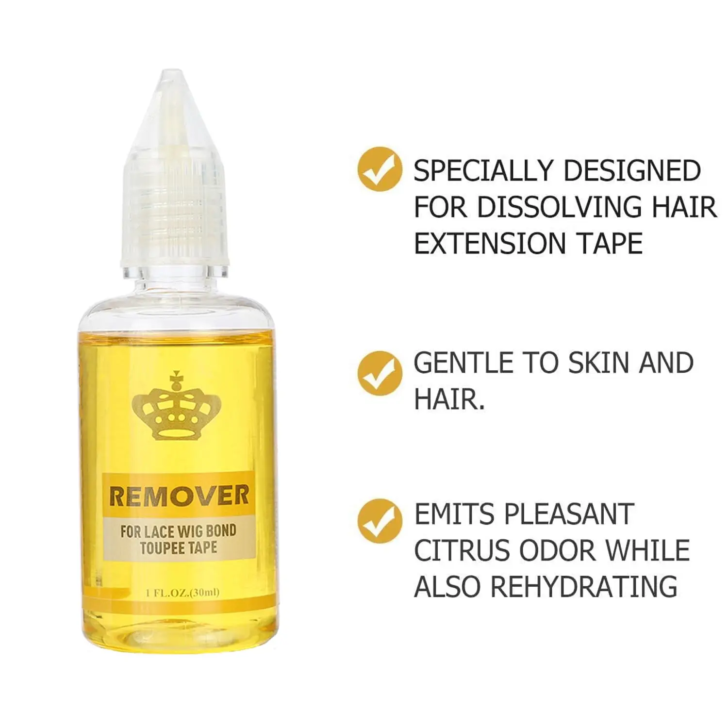 شعر مستعار الغراء مع مزيل سوبر الدانتيل الغراء للشعر المستعار الدانتيل/الشعر المستعار/إغلاق مزيل الصمغ شعر مستعار طقم تركيب