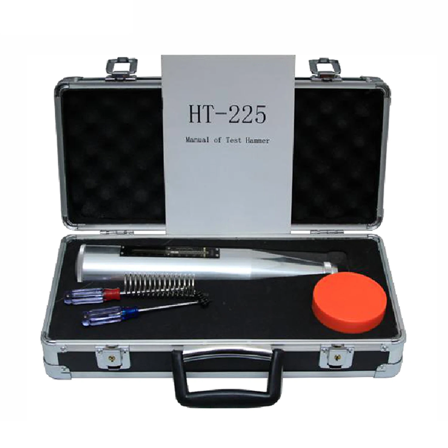 HT-225+ Manual Test Hammer Concrete Test Hammer Rebound Test Hammer 10-70MPa