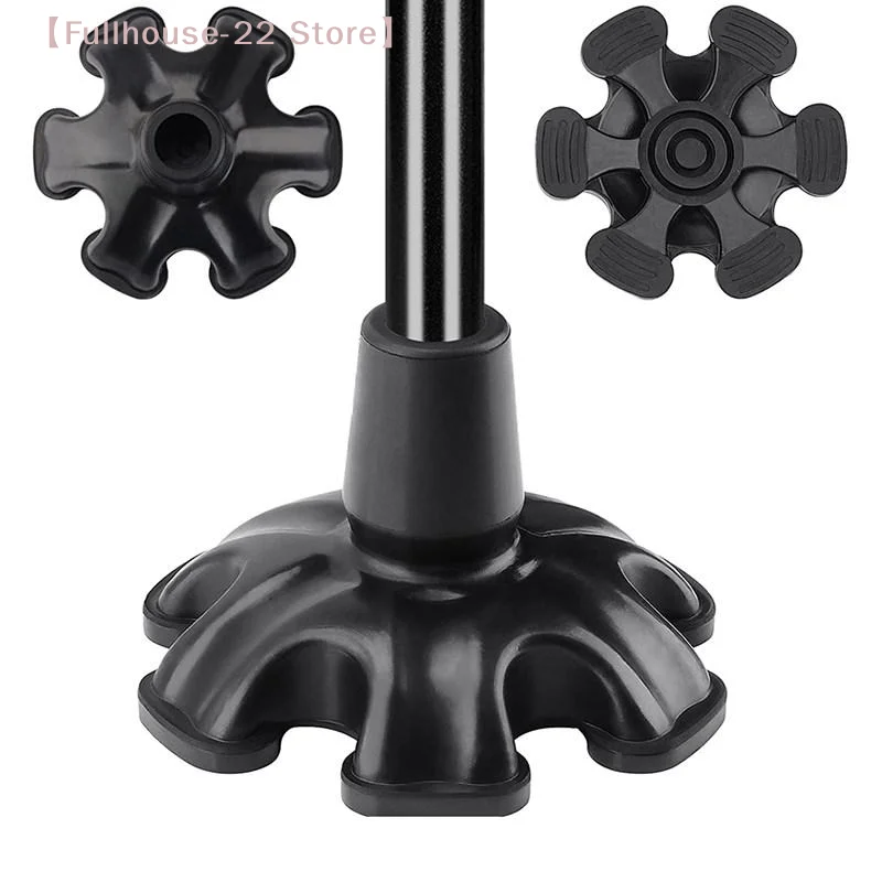 19/22mm Canes Self Standing Protect End Cover Eldder Walking Stick Rubber Non-Slip Pad End Bottom Cap Shaped Tip Replacement