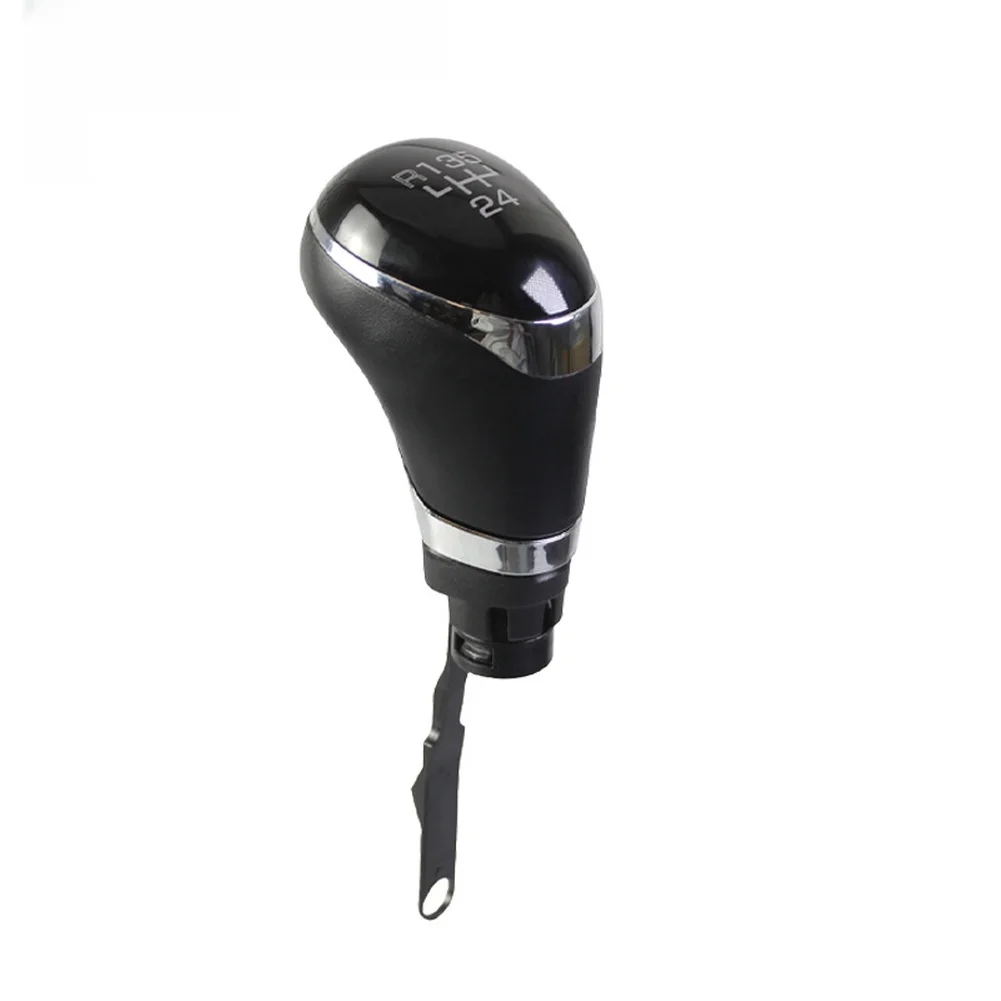 Black 5/6 Speed Manual Gear Shift Knob for Chevrolet For CRUZE 2016 with Stylish Design and Solid Build for Vehicle Interior