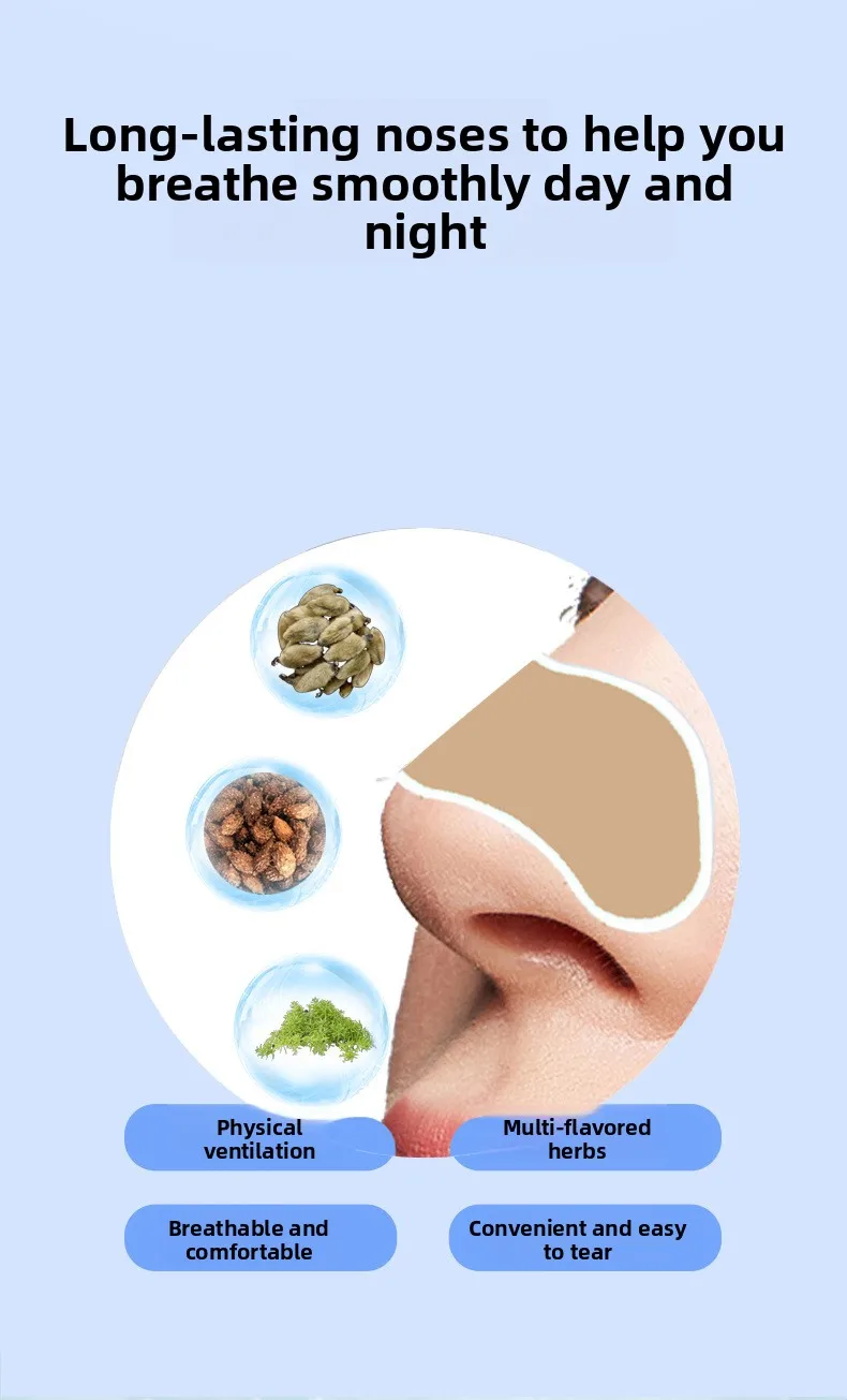 شرائط الأنف الطبيعية مع الزانثيوم - احتقان وخالية من المخدرات وتخفيف الشخير للأطفال والكبار