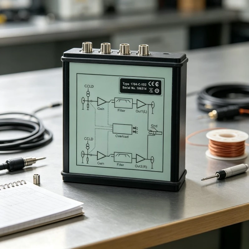 Professional High Precision Signal Amplifier Conditioner 1704-C-102 Industrial