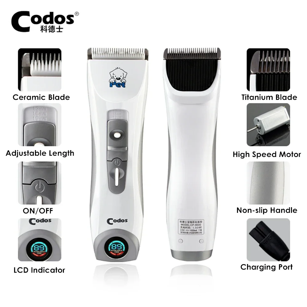 Dog Clippers Pet Cats Haircut Machine Clipper Hair For Shaver Codos Animals Professional Dogs Shearing Grooming Trimmer