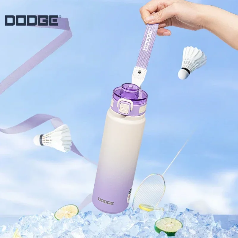 

Dodge Leisure Thermos Stainless Steel Outdoor Sports Portable High Appearance Standard Insulated Cup Water Bottle 460ML 570ML