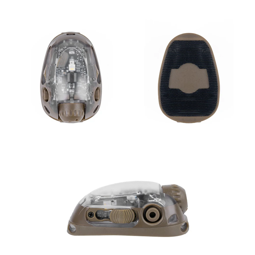 ملحقات خوذة WST التكتيكية ضوء إشارة خوذة رابتور مجموعة متنوعة من تأثيرات الإضاءة ضوء التعرف على إشارة الخوذة #1