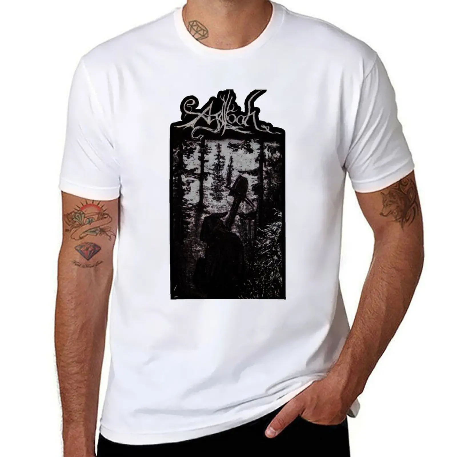 

in dark wood deep T-Shirt Summer Fashion Casual Tee Shirt