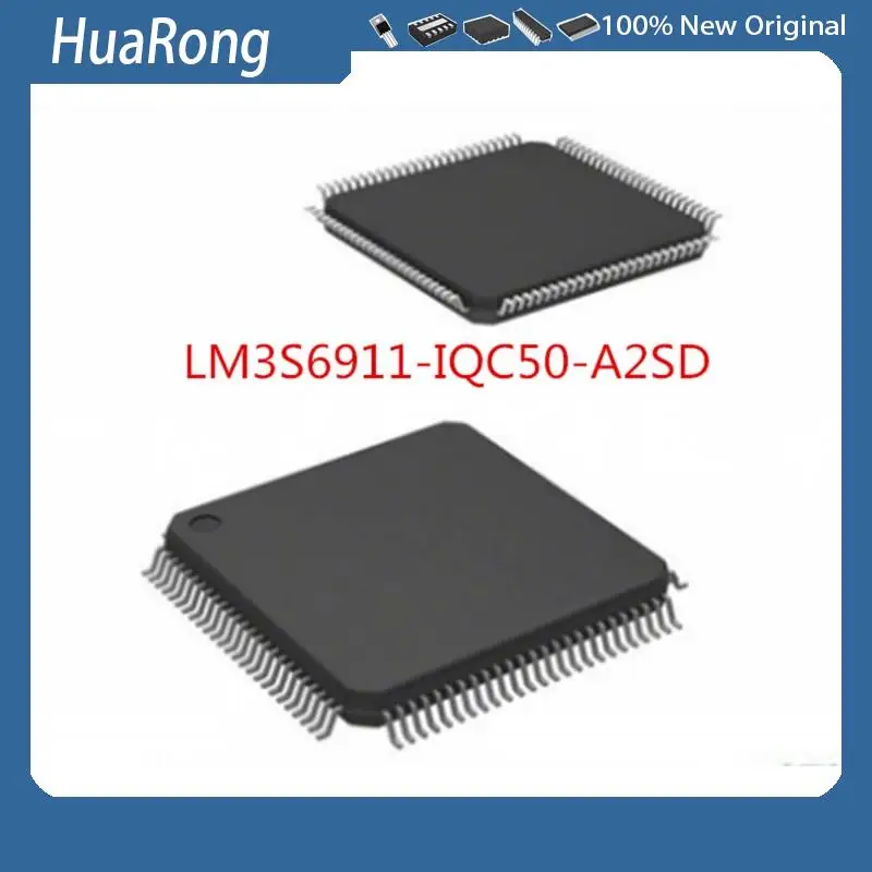 2PCS/LOT    LM3S6911-IQC50-A2SD    LM3S6911    TQFP100