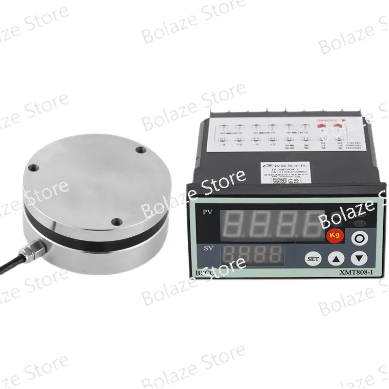 

Pressure weighing sensor JHHM-H1 Force weight Gravity plane circular 5t sensor digital display instrument