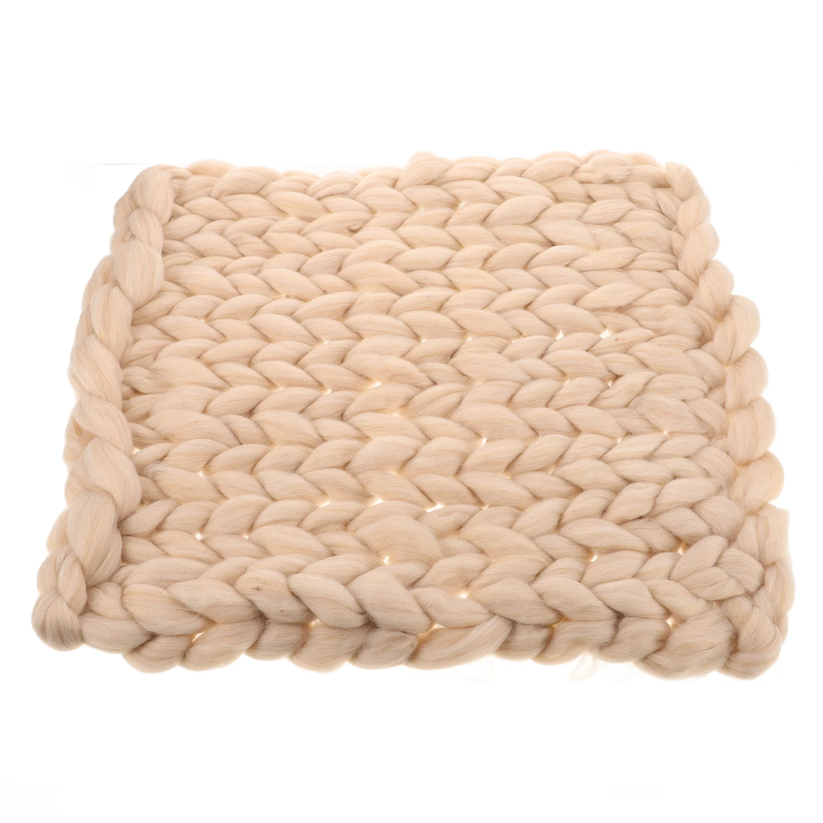 

Handmade Chunky Knit Blanket Large Thick Wool Throw Bed Sofa Chair Soft Knitted Blanket Cozy Warm Sofa Throws for Couches