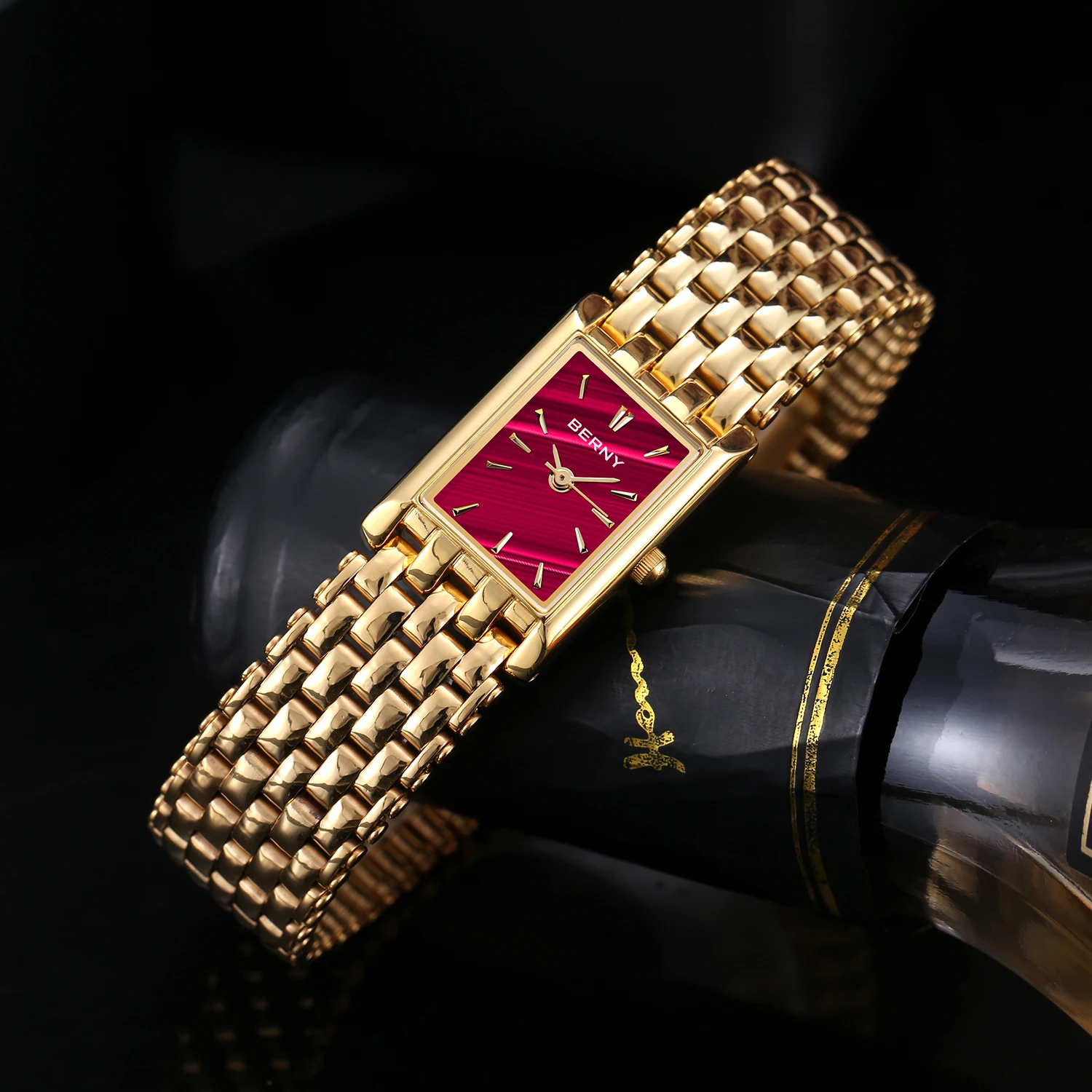 Montres en ou BERNY pour femmes Montre-bracelet Burundi